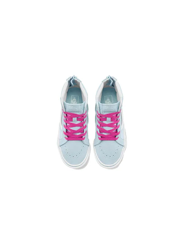 Кроссовки sk8-hi k blue light blue Vans — изображение 3 из 4, светлый синий