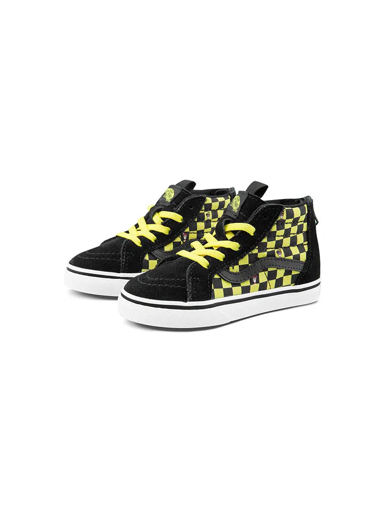 Кеды Vans Where's Waldo? x SK8-HI Zip Toddler 'Odlaw' — изображение 2 из 4, черный