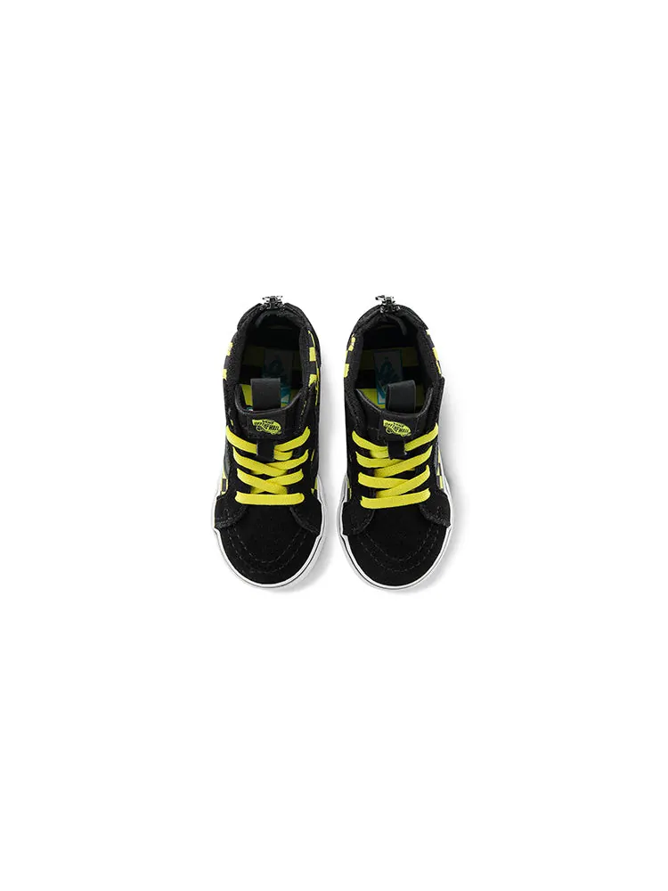 Кеды Vans Where's Waldo? x SK8-HI Zip Toddler 'Odlaw' — изображение 3 из 4, черный