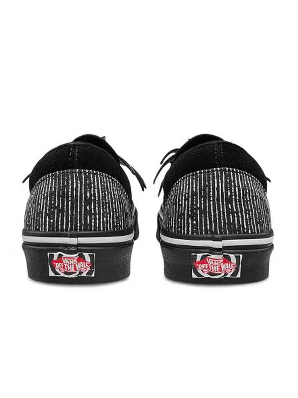 Кроссовки the nightmare before christmas x classic slip-on 'jack skellington bowtie' Vans — изображение 4 из 4, черный/белый