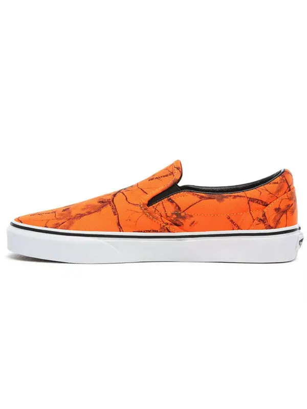 Кроссовки classic slip-on yellow orange Vans — изображение 2 из 4, оранжевый