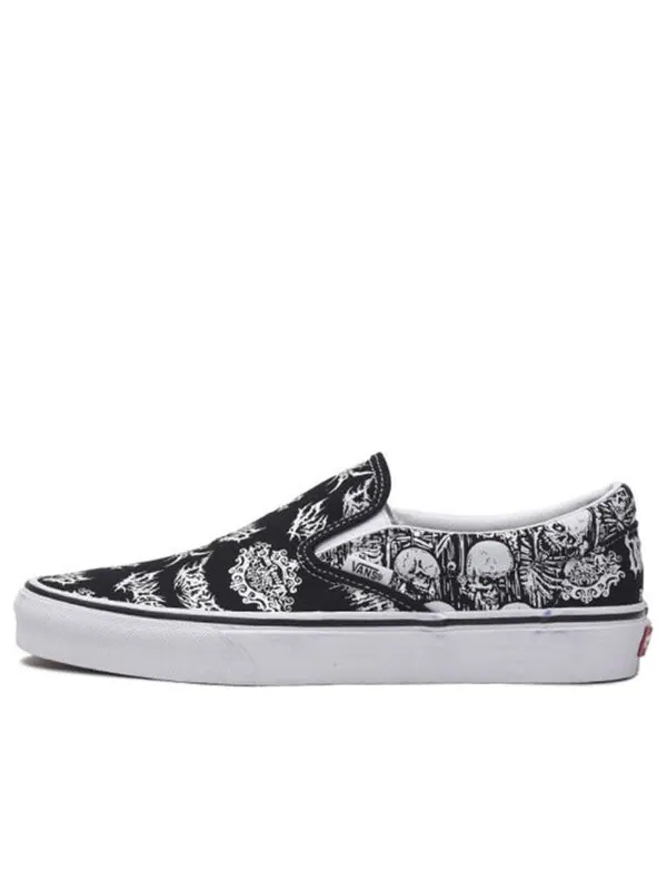 Кроссовки slip-on 'forgotten bones' Vans — изображение 1 из 4, черный