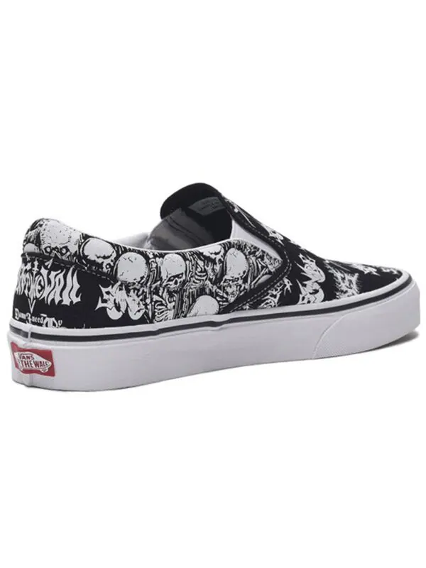 Кроссовки slip-on 'forgotten bones' Vans — изображение 3 из 4, черный