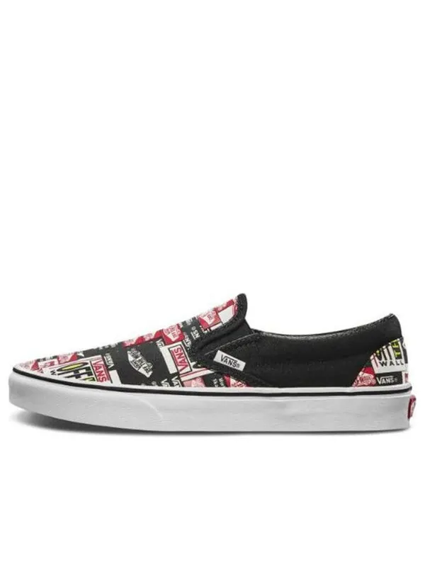Кроссовки slip-on 'label mix' Vans — изображение 1 из 4, черный