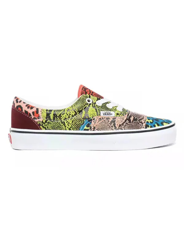 Кроссовки era 'patchwork - leopard snake' Vans — изображение 2 из 4, мульти