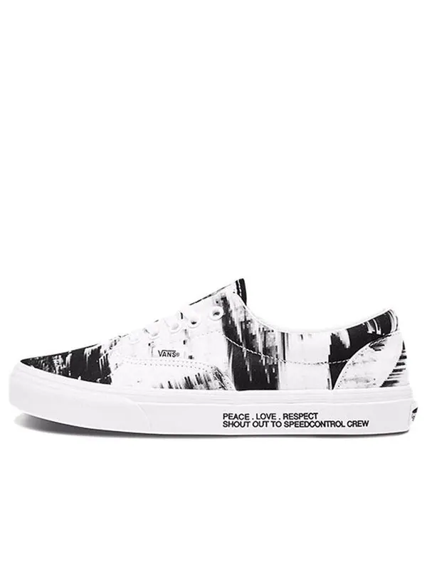Кроссовки x roaringwild era 'black white' Vans — изображение 1 из 4, черный/белый