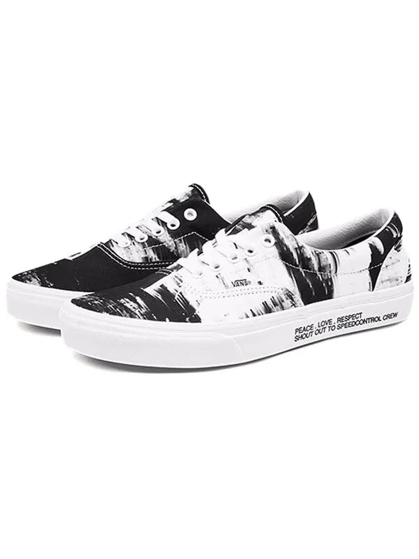 Кроссовки x roaringwild era 'black white' Vans — изображение 3 из 4, черный/белый