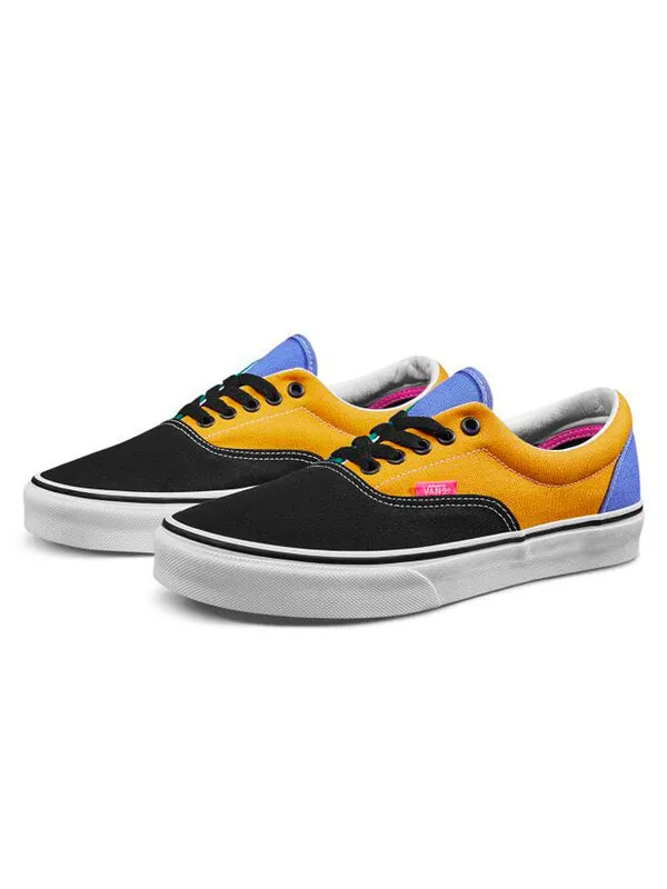 Кроссовки era 'mix & match' Vans — изображение 2 из 4, черный/желтый/синий