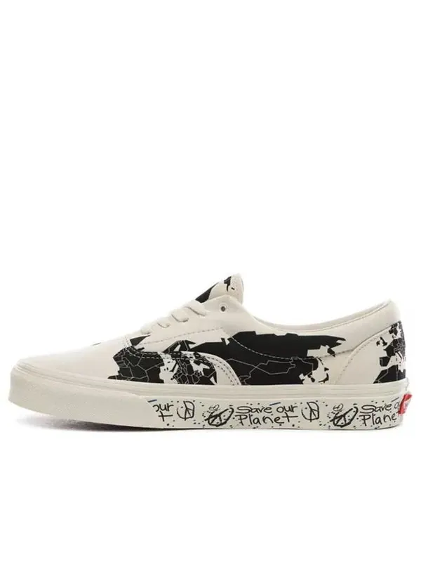 Кроссовки save our planet x era 'white black' Vans — изображение 1 из 4, черный/белый
