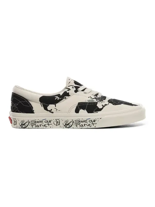 Кроссовки save our planet x era 'white black' Vans — изображение 2 из 4, черный/белый
