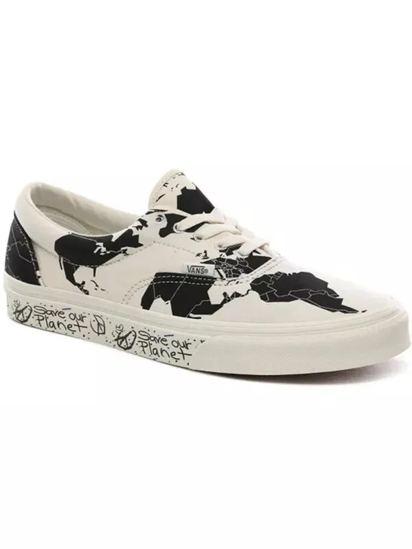 Кроссовки save our planet x era 'white black' Vans — изображение 3 из 4, черный/белый