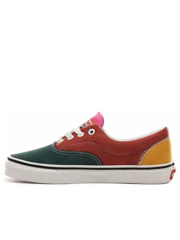 Кроссовки era varsity 'multi-color' Vans — изображение 1 из 4, красный/желтый/зеленый