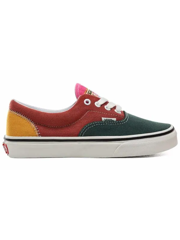 Кроссовки era varsity 'multi-color' Vans — изображение 2 из 4, красный/желтый/зеленый