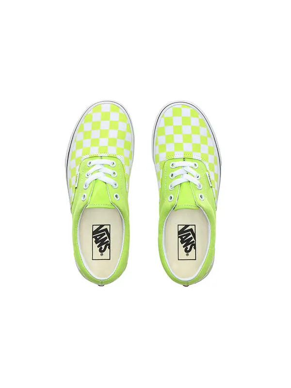 Кроссовки era 'checkerboard - sharp green' Vans — изображение 4 из 4, зеленый/белый