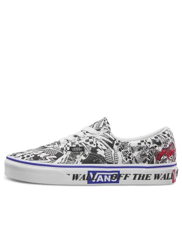 Кроссовки era 'white' Vans — изображение 1 из 4, черный/белый