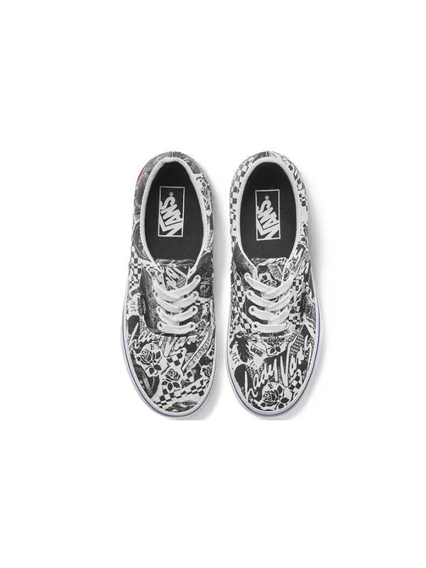 Кроссовки era 'white' Vans — изображение 3 из 4, черный/белый