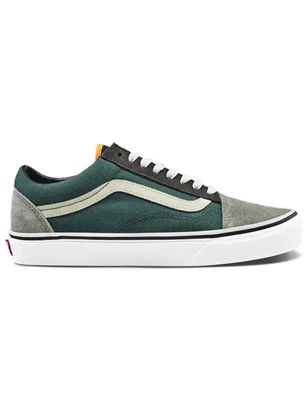 Кроссовки old skool mix and match 'grey green' Vans — изображение 2 из 4, серый/зеленый
