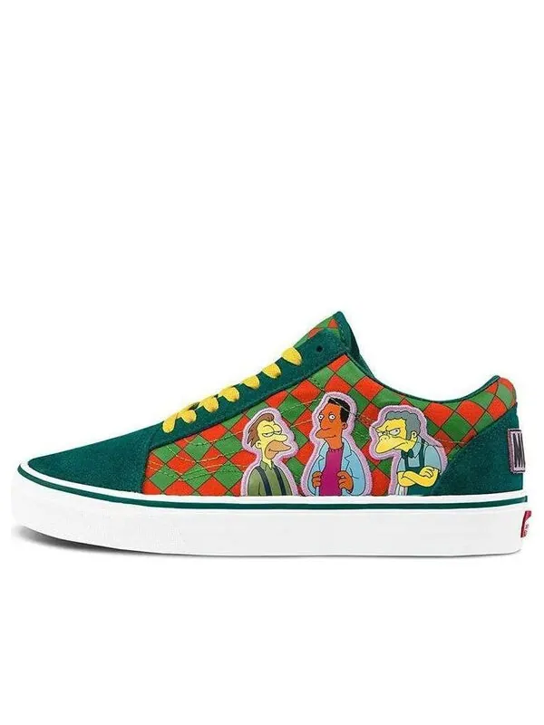 Кроссовки the simpsons x old skool 'moe's tavern' Vans — изображение 1 из 4, синий/желтый