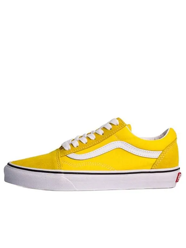 Кроссовки old skool 'vibrant yellow' Vans — изображение 1 из 4, желтый/белый