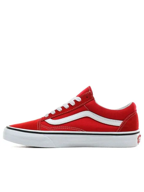 Кроссовки old skool 'racing red' Vans — изображение 1 из 4, красный/белый