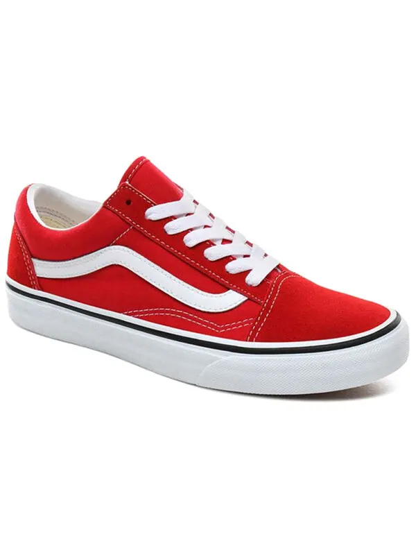 Кроссовки old skool 'racing red' Vans — изображение 3 из 4, красный/белый
