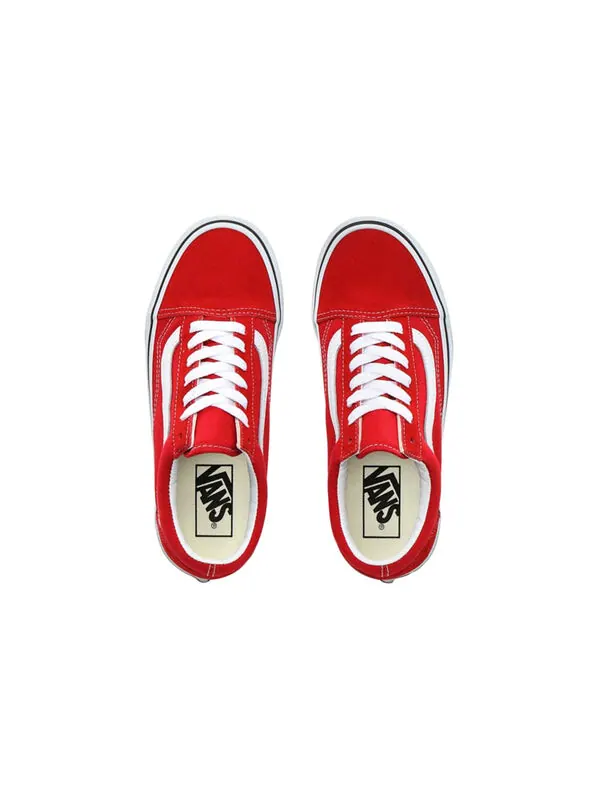 Кроссовки old skool 'racing red' Vans — изображение 4 из 4, красный/белый