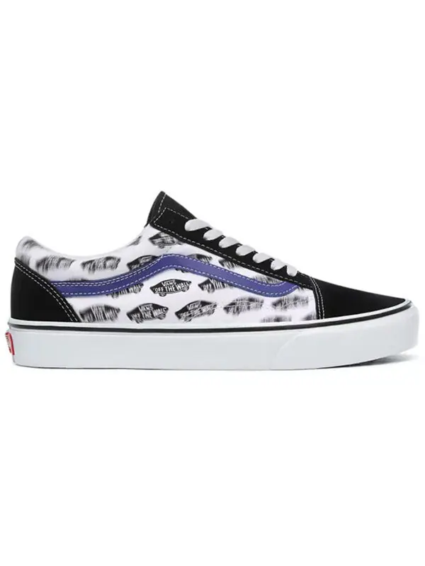 Кроссовки old skool 'blur boards' Vans — изображение 2 из 4, черный