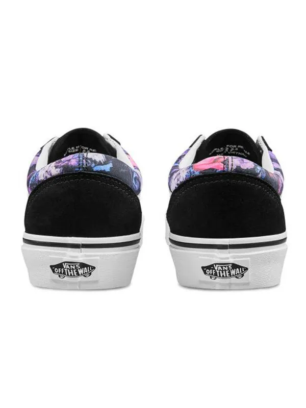 Кроссовки old skool 'warped floral' Vans — изображение 4 из 4, черный