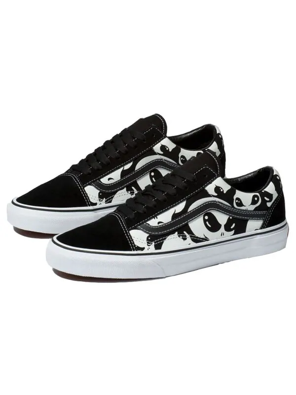 Кроссовки old skool 'alien ghosts' Vans — изображение 2 из 4, черный