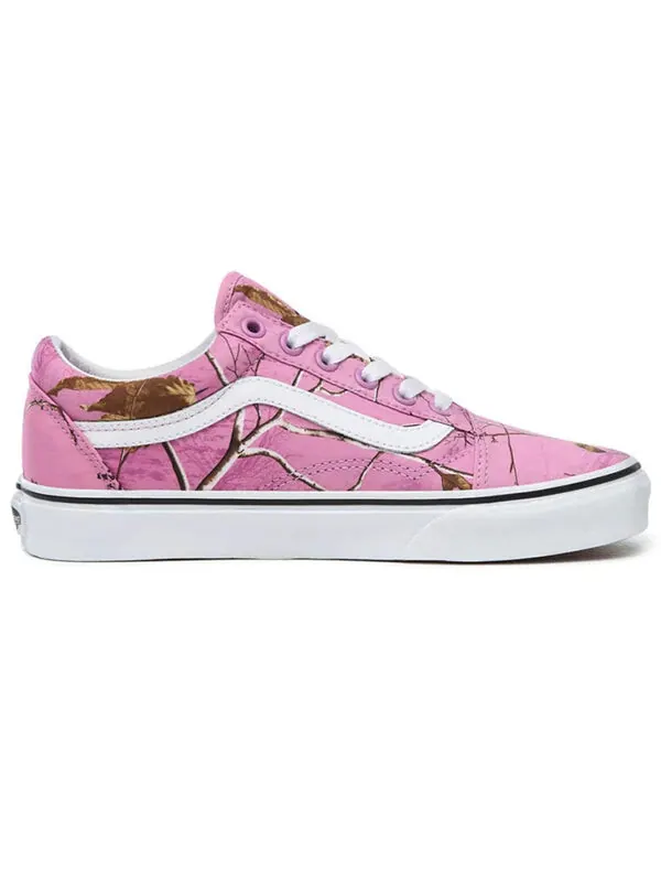 Кроссовки realtree x old skool 'wild orchid' Vans — изображение 2 из 4, розовый/синий