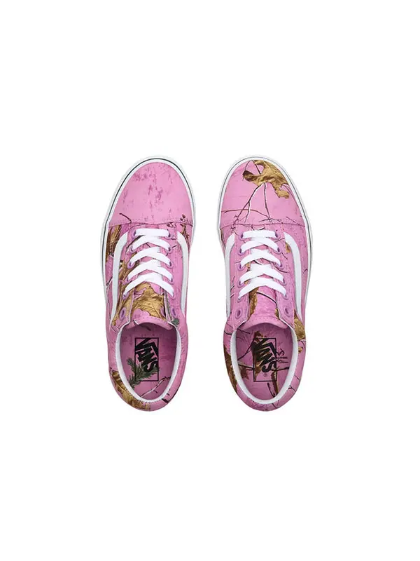 Кроссовки realtree x old skool 'wild orchid' Vans — изображение 3 из 4, розовый/синий