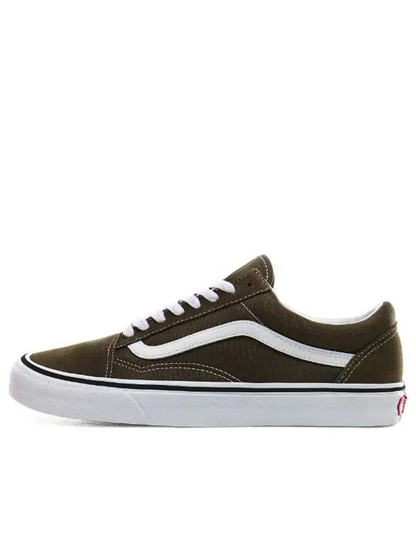 Кроссовки old skool 'beech' Vans — изображение 1 из 4, зеленый/белый