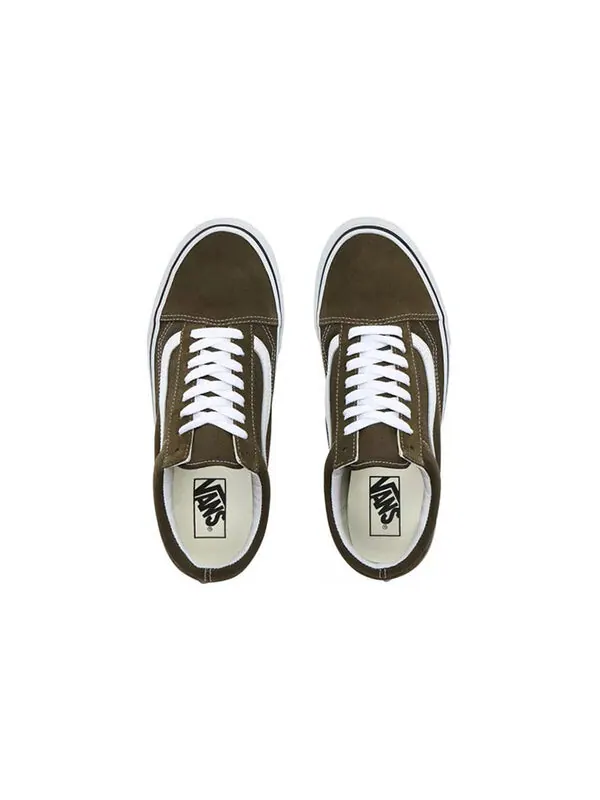 Кроссовки old skool 'beech' Vans — изображение 4 из 4, зеленый/белый