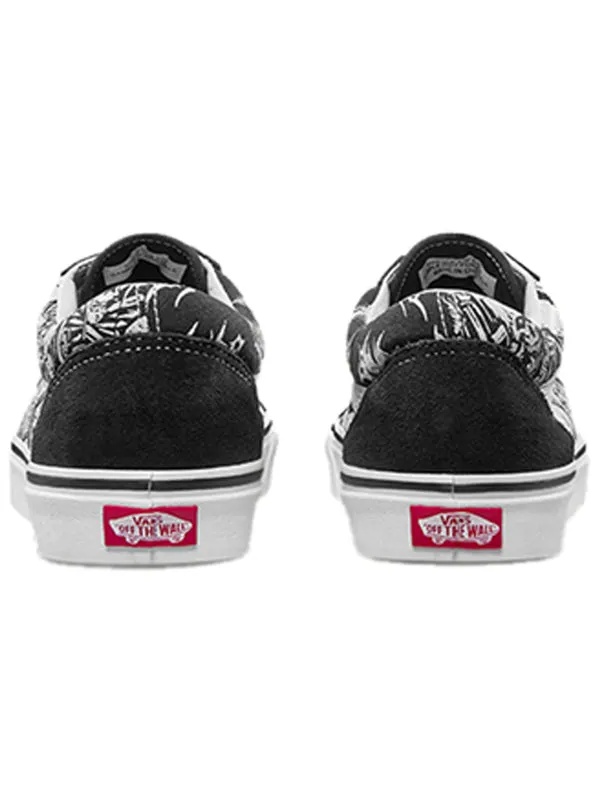 Кроссовки old skool 'forgotten bones' Vans — изображение 4 из 4, черный