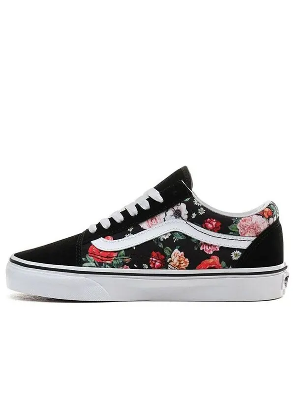 Кроссовки old skool 'garden floral' Vans — изображение 1 из 4, черный