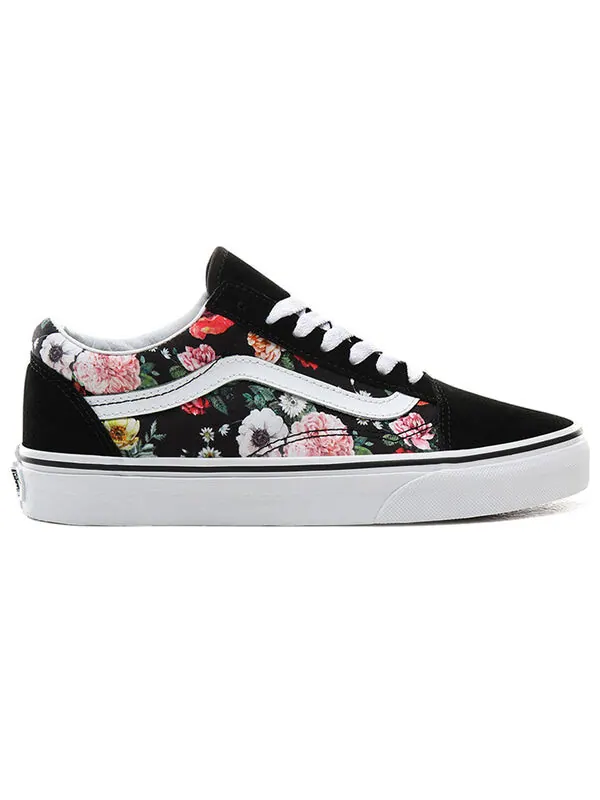 Кроссовки old skool 'garden floral' Vans — изображение 2 из 4, черный