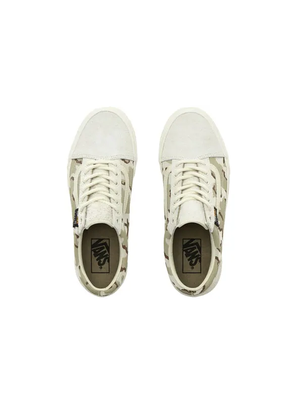 Кроссовки old skool cordura 'white asparagus camo' Vans — изображение 4 из 4, серый