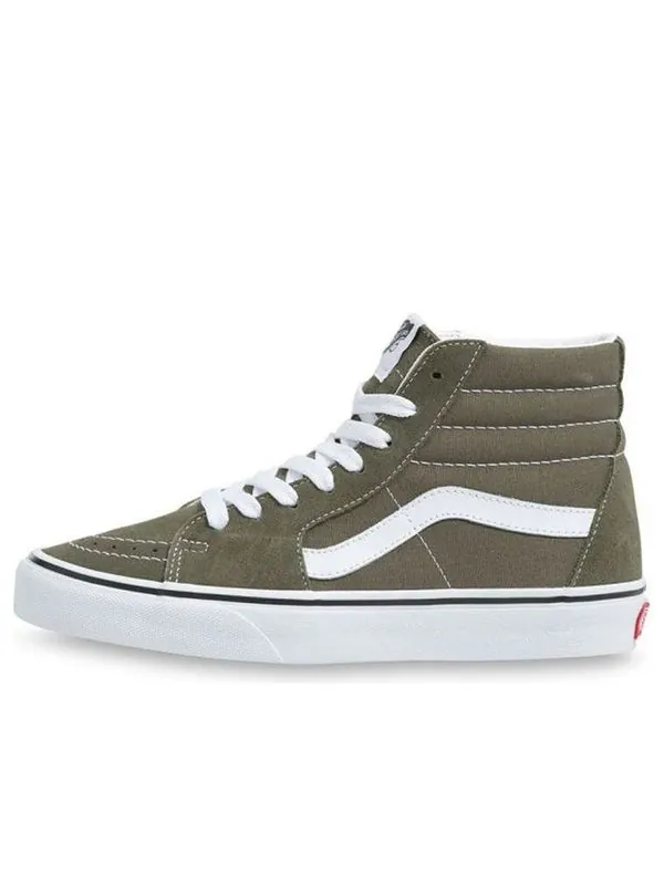Кроссовки sk8-hi olive green Vans — изображение 1 из 4, зеленый