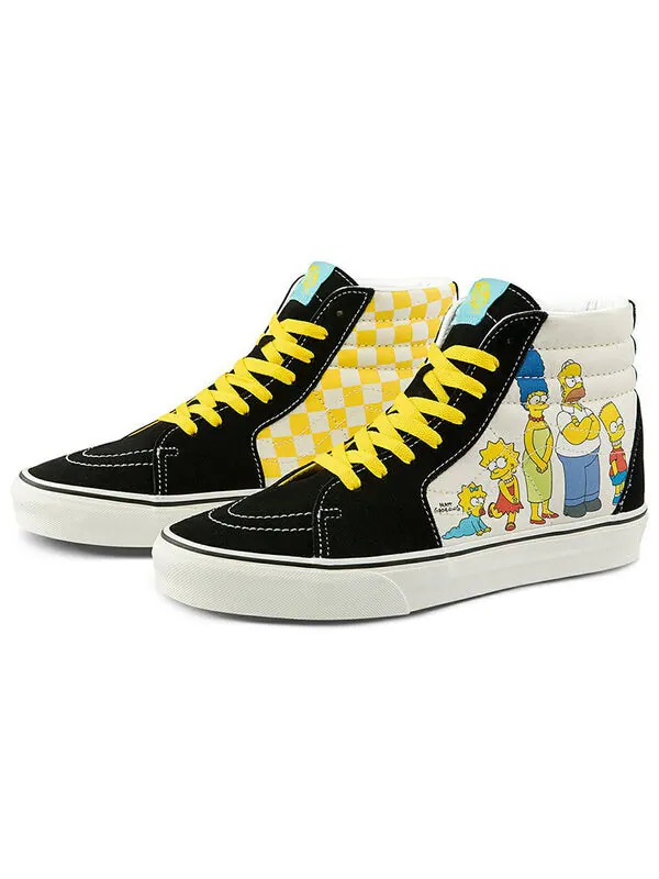 Кроссовки the simpsons x sk8-hi 'simpsons family 1987-2020' Vans — изображение 2 из 4, белый