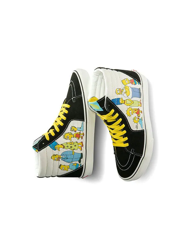 Кроссовки the simpsons x sk8-hi 'simpsons family 1987-2020' Vans — изображение 4 из 4, белый