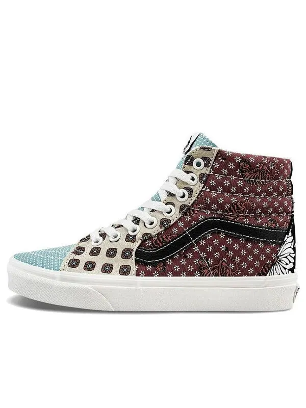 Кроссовки sk8-hi 'tiger patchwork' Vans — изображение 1 из 4, черный