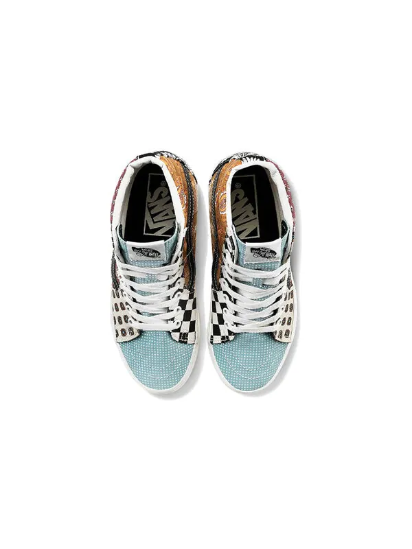 Кроссовки sk8-hi 'tiger patchwork' Vans — изображение 3 из 4, черный