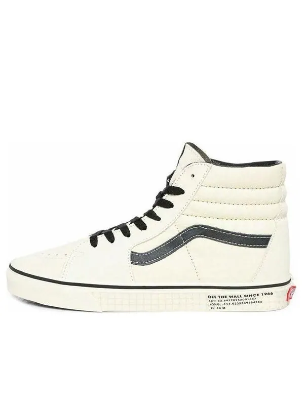 Кроссовки sk8-hi '66 supply - antique white' Vans — изображение 1 из 4, белый