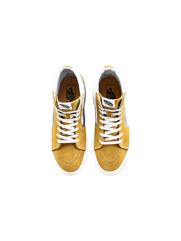 Кроссовки sk8-hi white yellow 'white yellow' Vans — изображение 4 из 4, белый/желтый