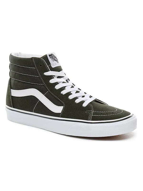 Кроссовки sk8-hi forest night/true white green Vans — изображение 4 из 4, зеленый