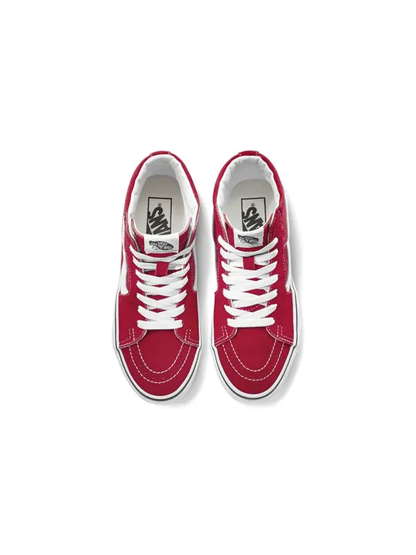 Кроссовки sk8-hi 'racing red' Vans — изображение 3 из 4, красный