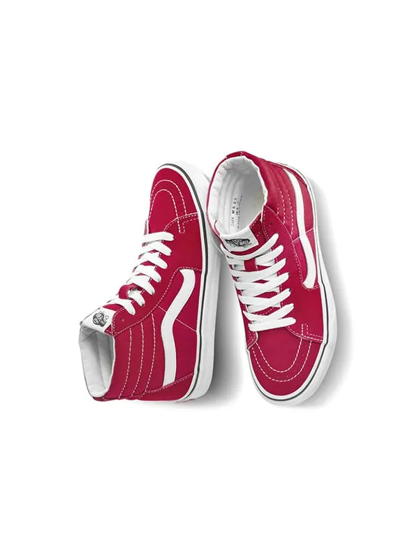 Кроссовки sk8-hi 'racing red' Vans — изображение 4 из 4, красный