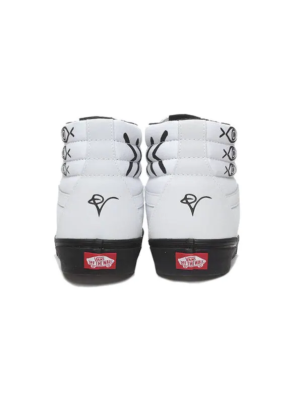Кроссовки shallowtree x sk8-hi 'white black' Vans — изображение 4 из 4, белый