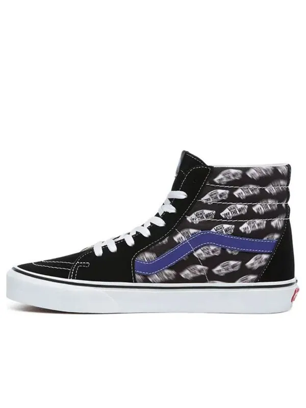 Кроссовки sk8-hi 'blur boards' Vans — изображение 1 из 4, черный
