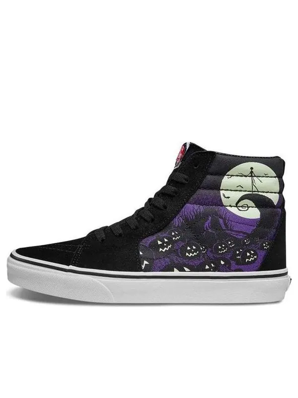 Кроссовки the nightmare before christmas x sk8-hi 'jacks lament' Vans — изображение 1 из 4, черный